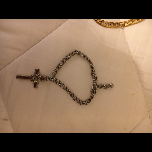 Sterling silver bracelet or anklet - Picture 1 of 2